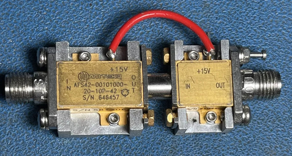 Miteq AFS42-00101000-20-10P-42 RF Amplifier