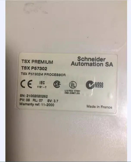 TSXP57302 Programmable Logic Controller (PLC)
