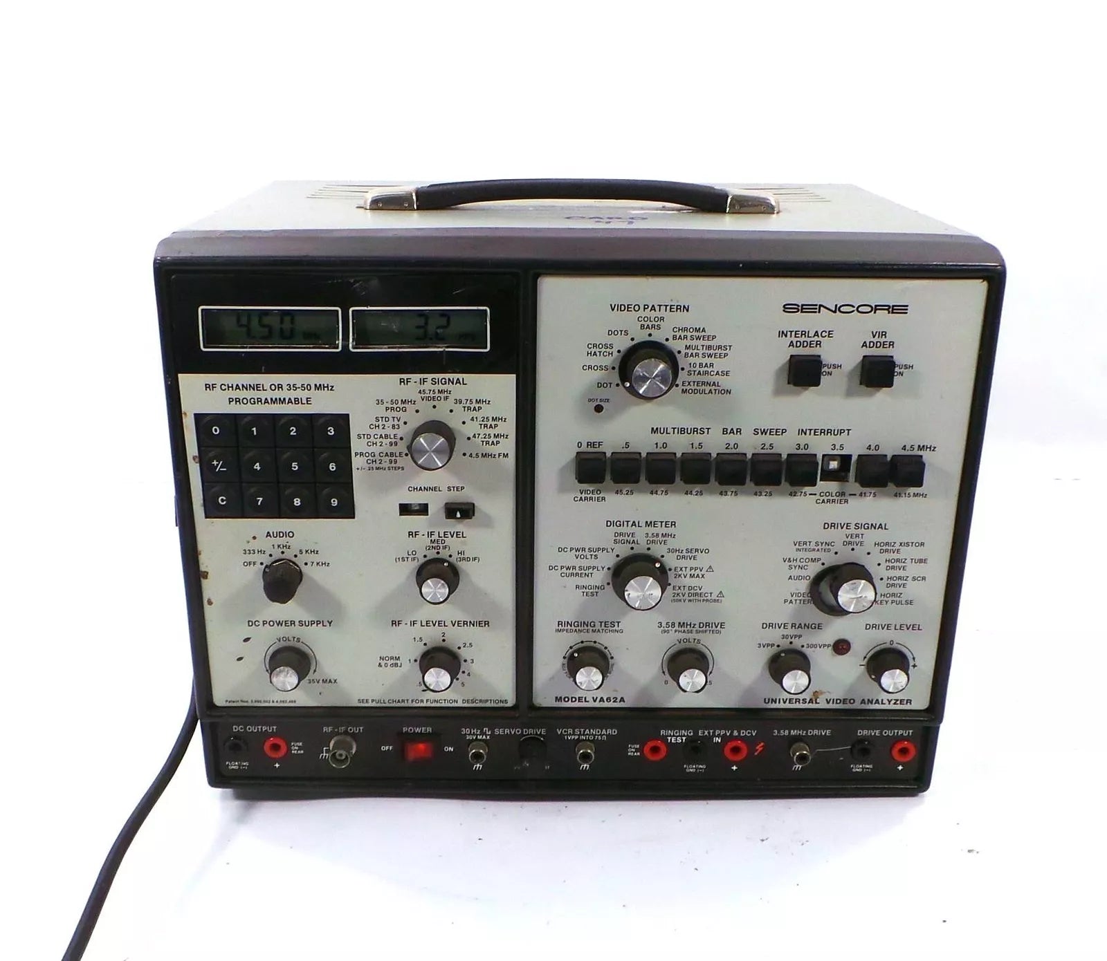 Sencore VA62A Universal Video Analyzer