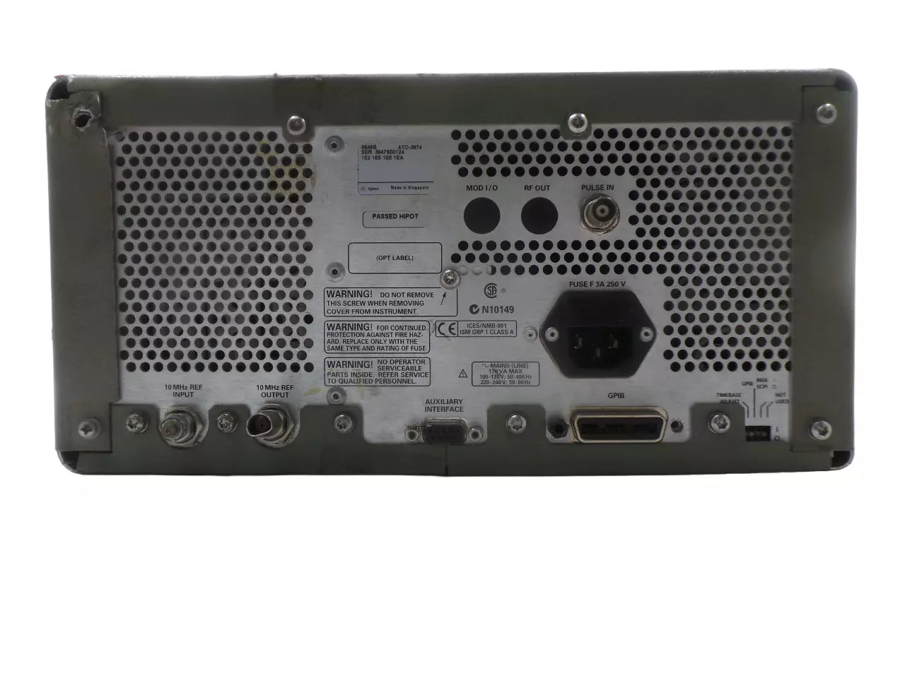 HP Agilent 8648B 9 kHz-2000 MHz Synthesized Signal Generator