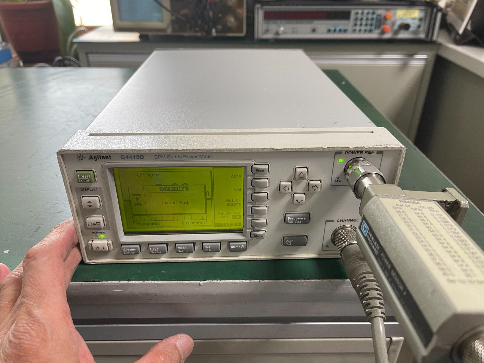 HP Agilent R8486A Power Sensor -30 ~ +20 dBm , 26.5 GHz ~ 40 GHz - XG eqpt