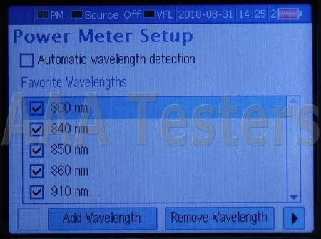 EXFO Lot of 2 MaxTester II FOT-932X SM 1310/1550 Fiber Loss Testers FOT-930 - XG eqpt