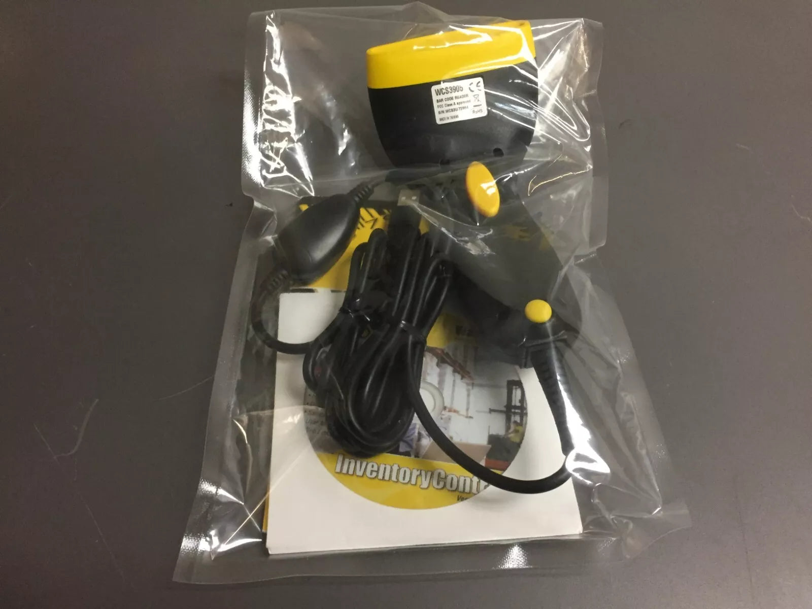 WASP WCS3905 Barcode Reader Scanner with USB Connection