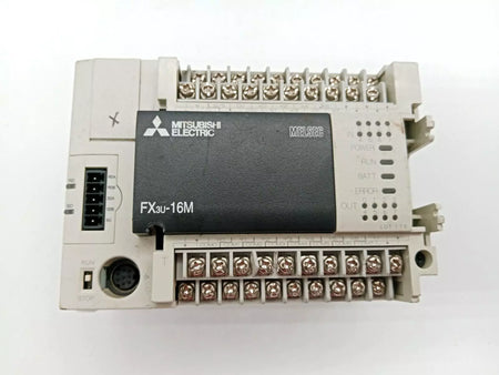 Mitsubishi Electric FX3U-16MT/ES-A PLC, FX3U Base Unit AC 100-240