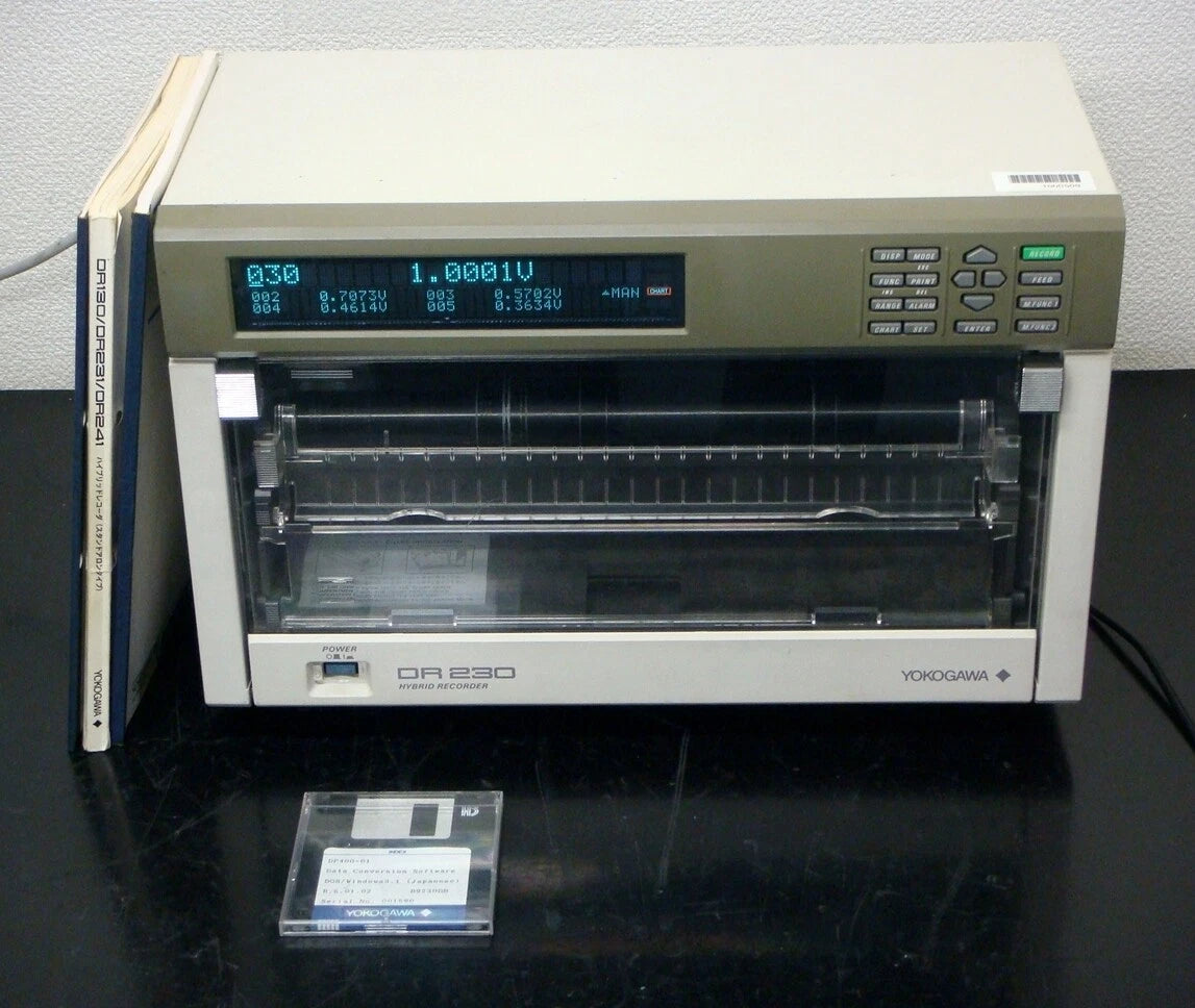 YOKOGAWA DR231-11-31-1M/C1 30ch Hybrid Recorder