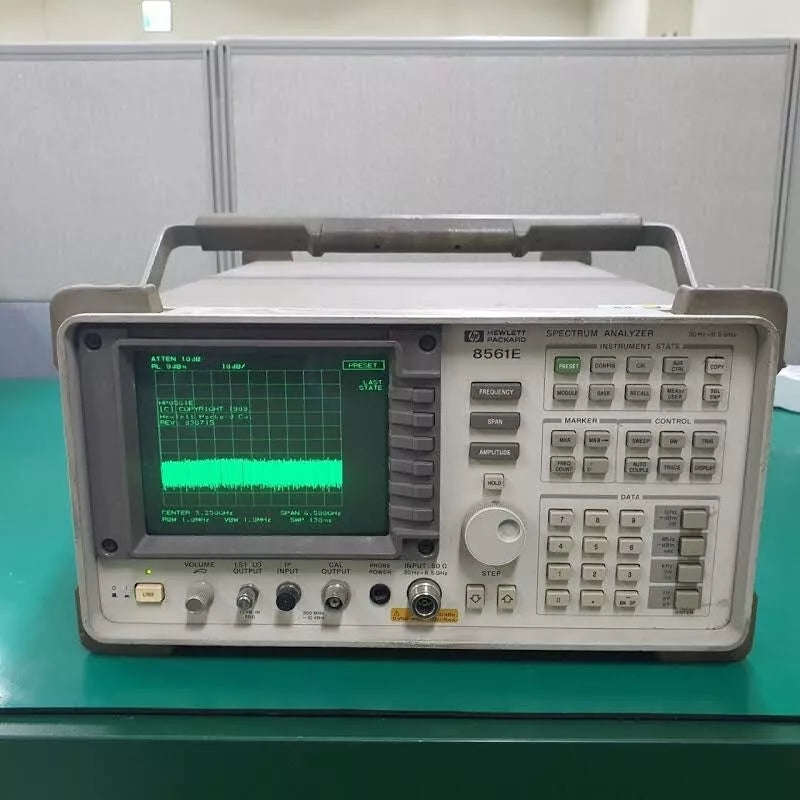 HP Agilent 8561E Spectrum Analyzer 20 Hz-6.5 GHz Opt 7 Fast Zero Span Sweeps