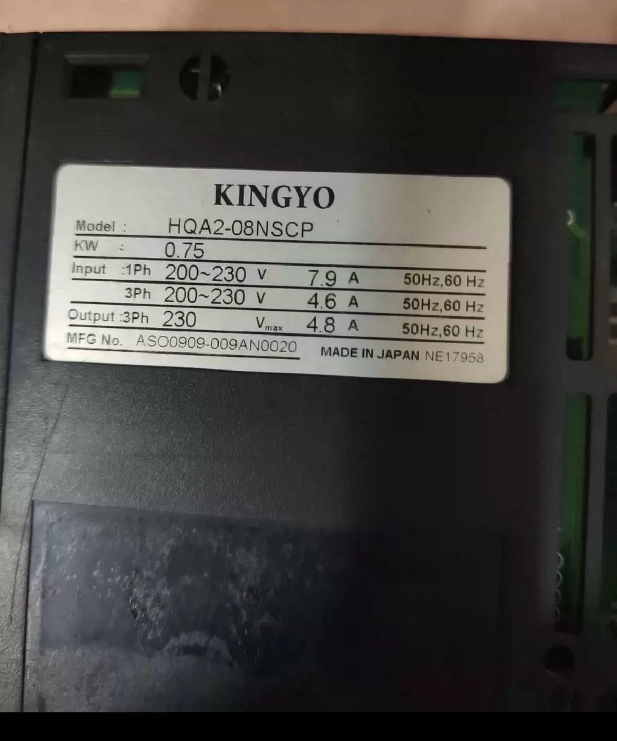 HQA2-08NSCP Industrial HD Camera for Surveillance