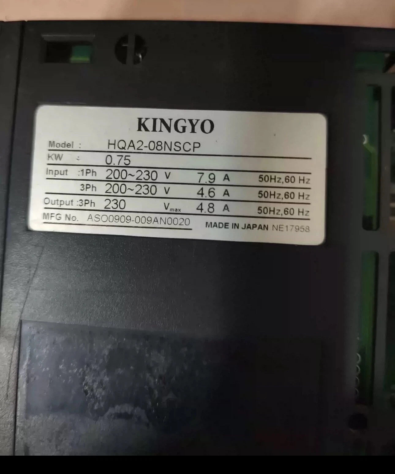 HQA2-08NSCP Industrial HD Camera for Surveillance