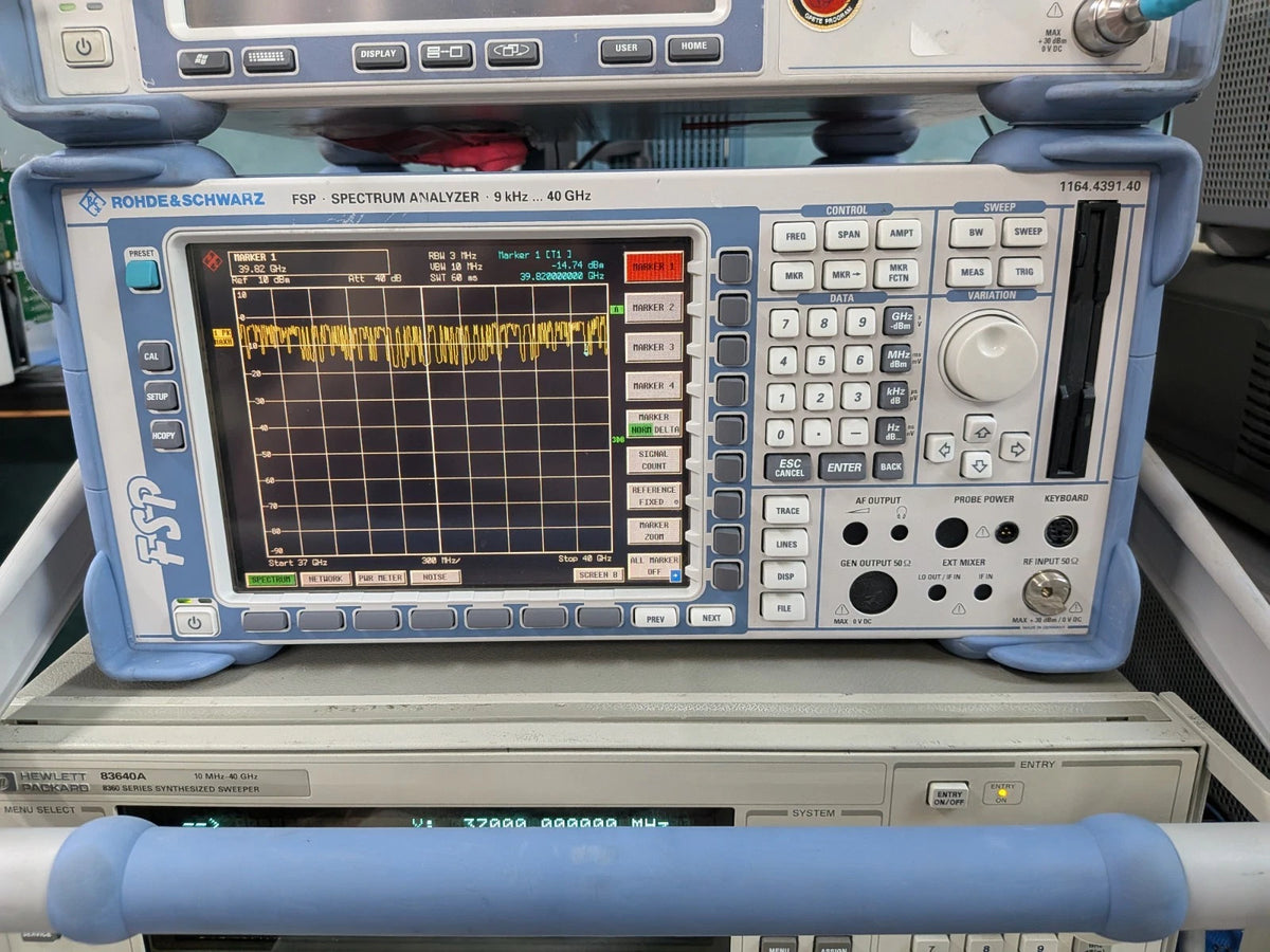🔥Rohde & Schwarz FSP38 Spectrum Analyzer 9kHz - 40 GHz  Loaded w/Opts + Cal'd!