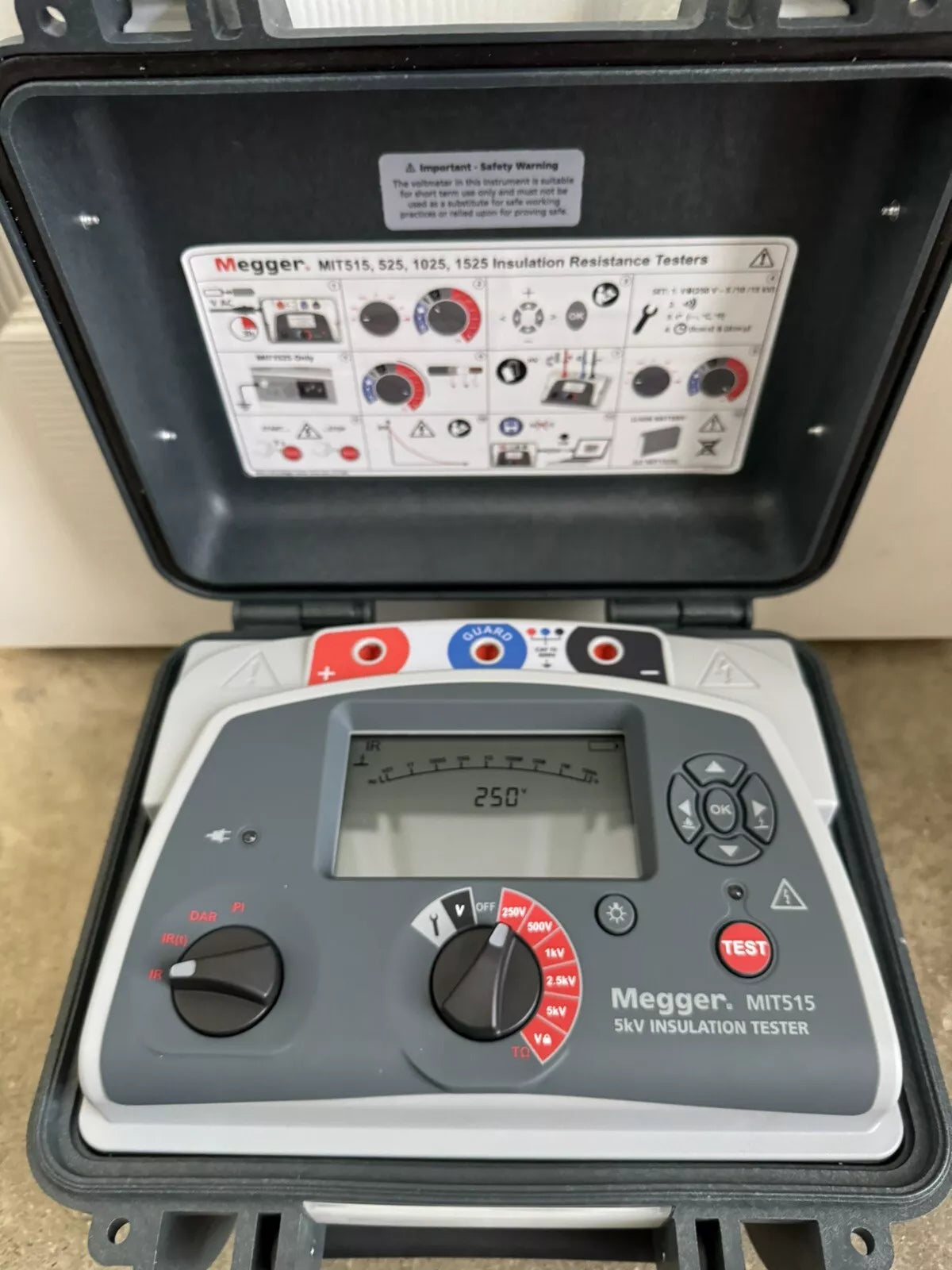 MEGGER MIT515 5kV Insulation Resistance Tester