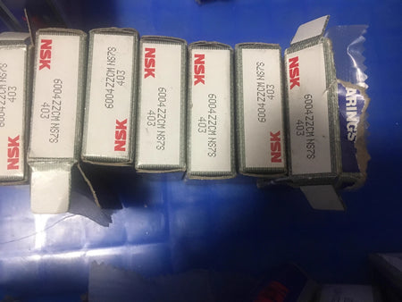 7pcs x NSK 6004ZZCM High-Precision Ball Bearings Set