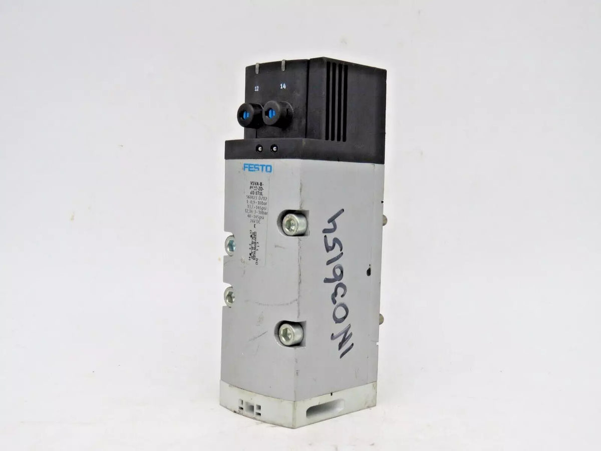 Festo P53E-ZD-D2-1T1L Air Solenoid Valve Pilot Controlled 52 MM