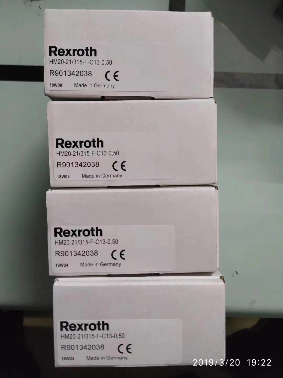 HM20-21/315-F-C13-0.50 R901342038 Connector Plug for Cable 0.5m