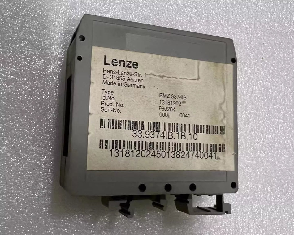 1pc USED LENZE EMZ9374IB Terminal Extension TESTED By DHL or FedEx #V7SF CH