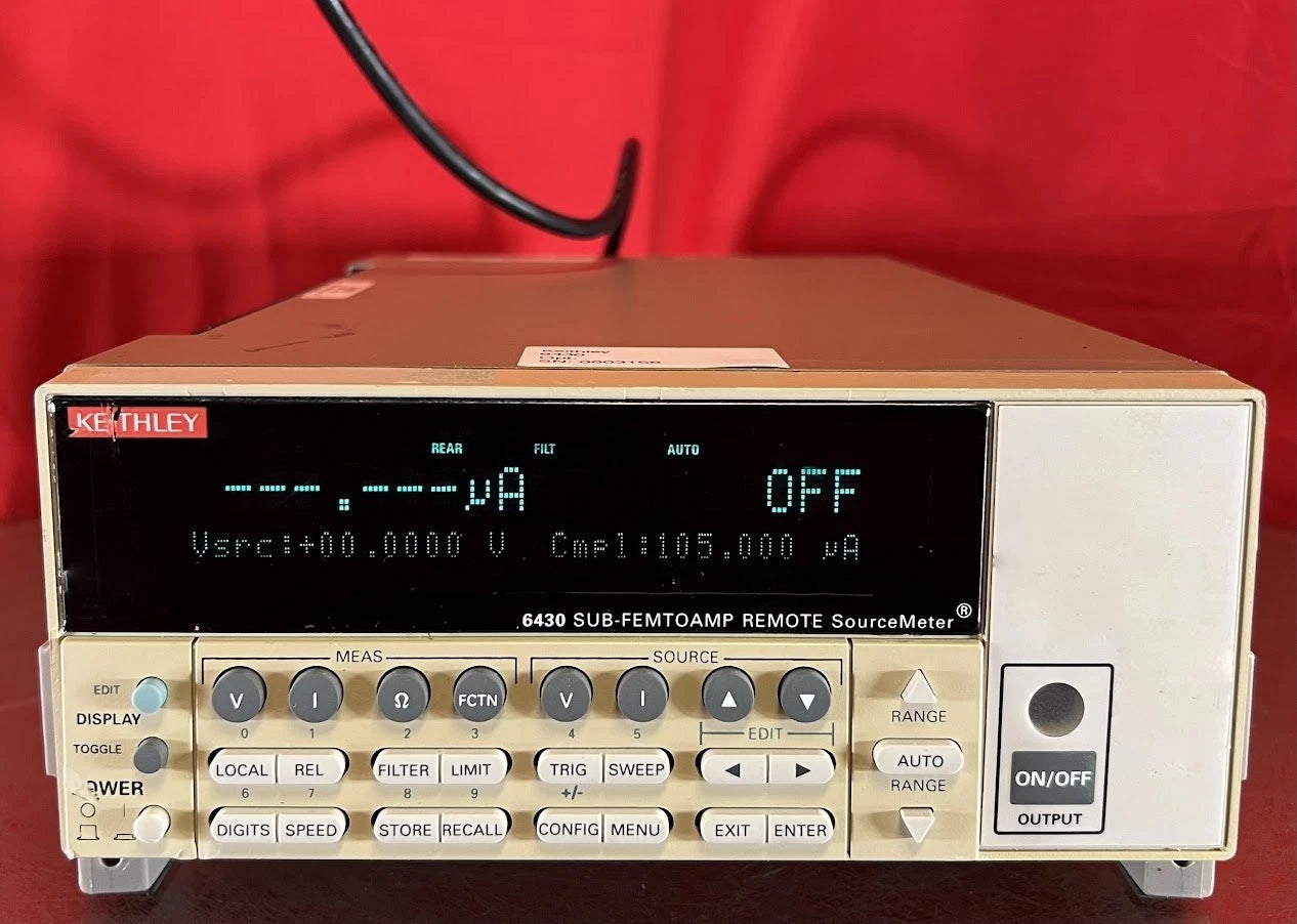 Keithley 6430 Sub-Femtoamp Remote SourceMeter, SN 0803156