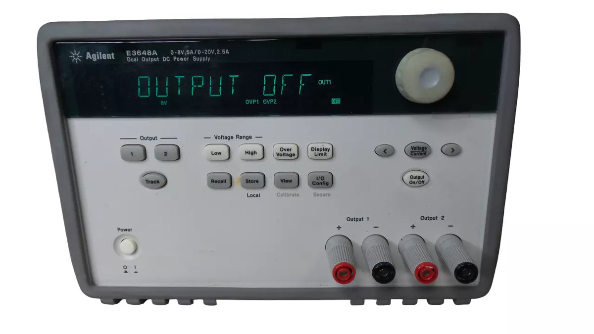 Agilent E3648A Dual Output DC Power Supply
