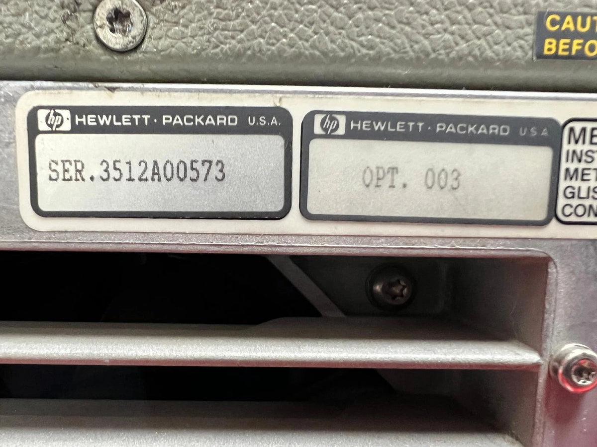 Agilent/Keysight 8644B OPT. 003 Synthesized Signal Generator 252kHz-1030MHz