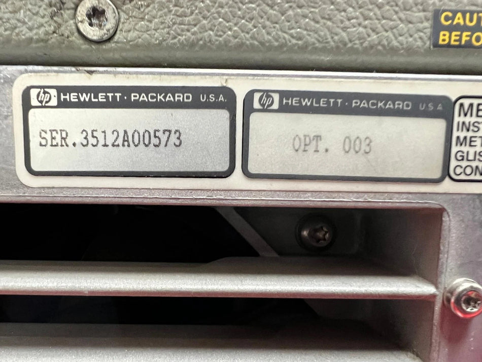 Agilent/Keysight 8644B OPT. 003 Synthesized Signal Generator 252kHz-1030MHz