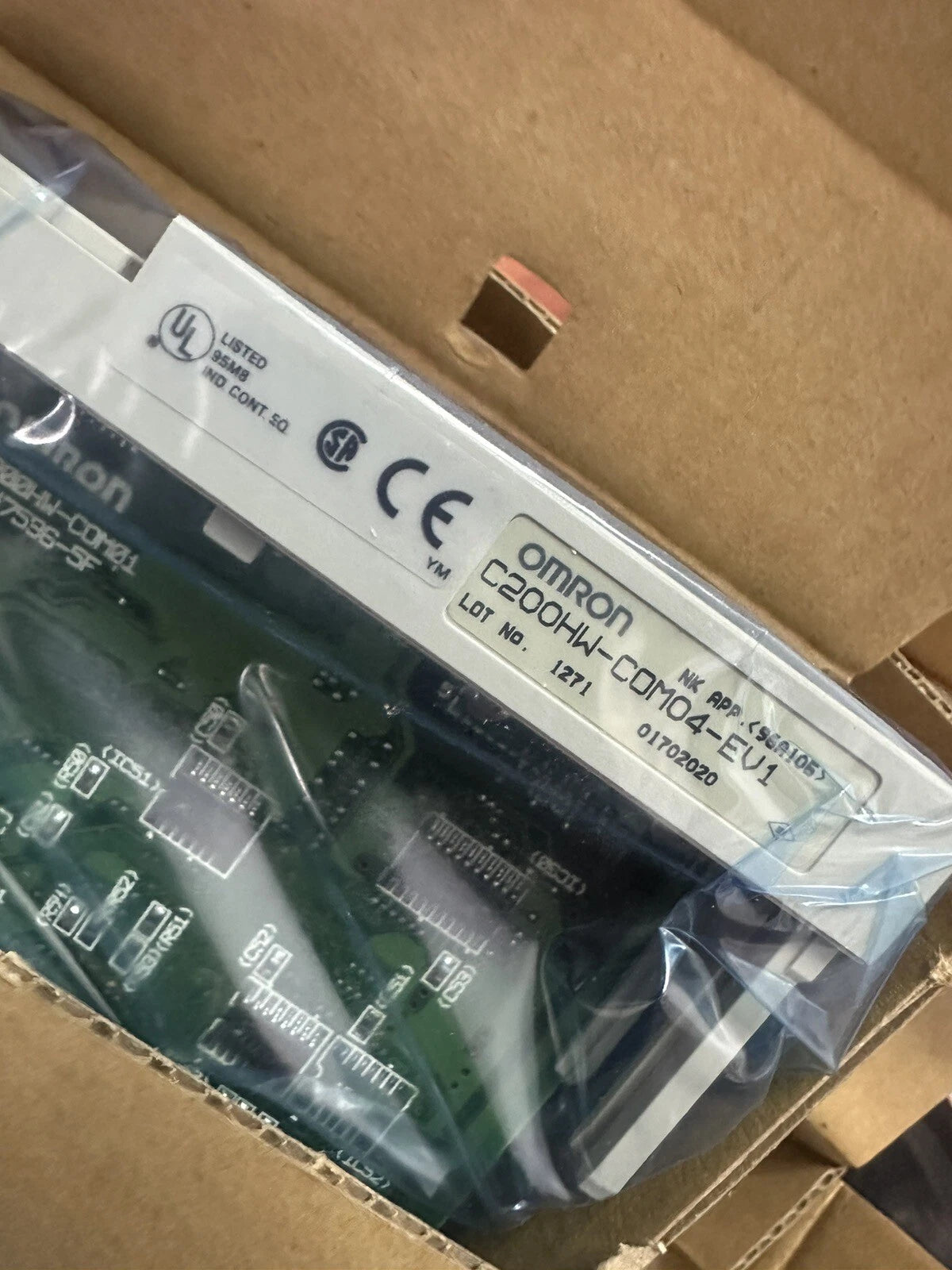 C200HW-COM04-EV1 Communication Module with Ethernet Interface