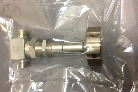 Fujikin 316 Dual Flow Valve with Regulate Knob 1/4, 9.52