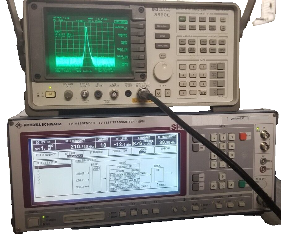 HP8560E Low Frequency Spectrum Analyzer