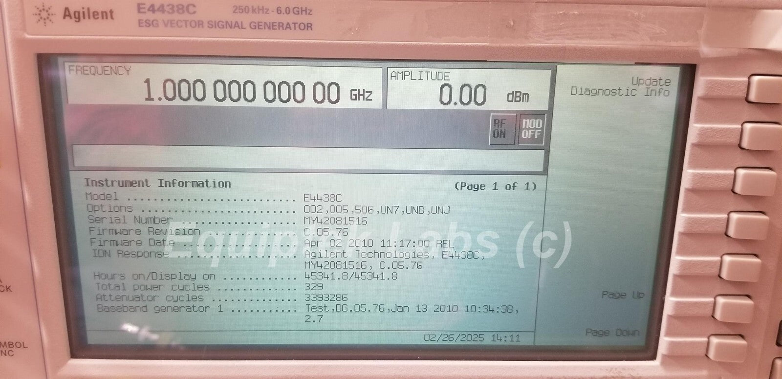 E4438C RF Signal Generator