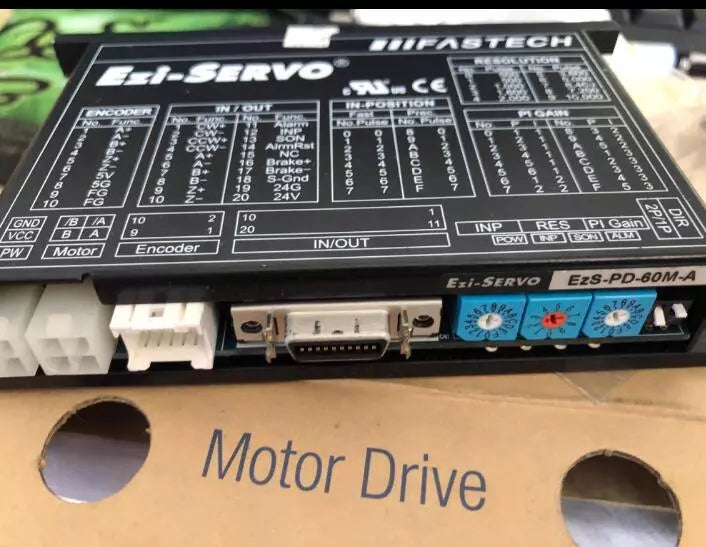 EZI-SERVO EZS-PD-60M-A Programmable Closed-Loop Stepper Motor Driver