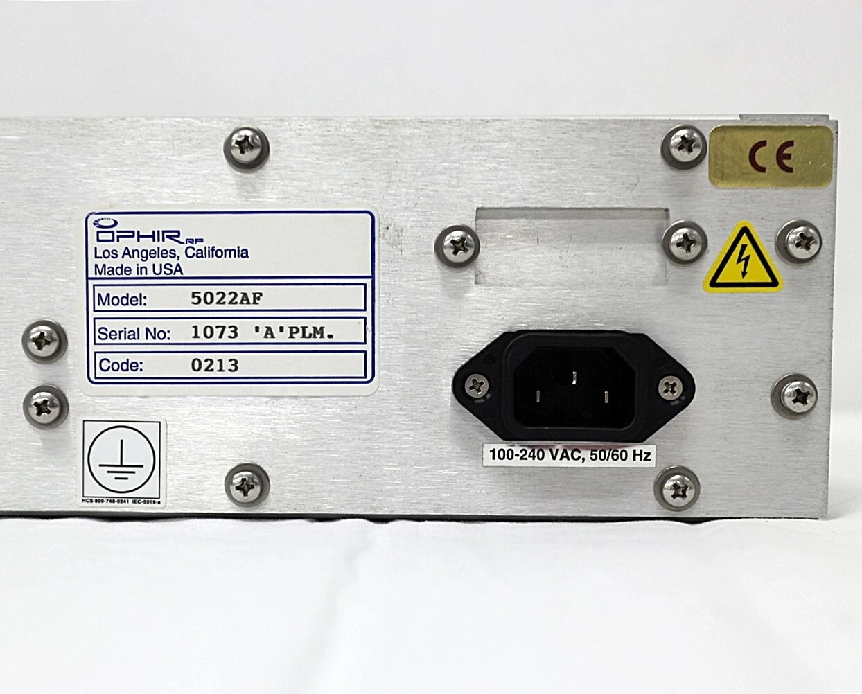 OPHIR 5022A 0.8-2GHz 50W RF Amplifier