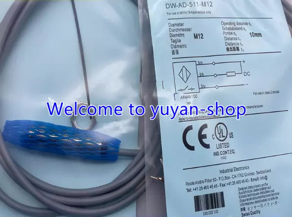 1PCS NEW For CONTRINEX DW-AD-501-M12 Proximity Switch sensor - XG eqpt