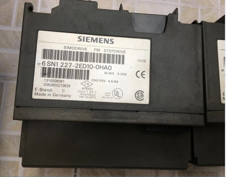 Siemens 6SN1227-2ED10-0HA0 Control Unit
