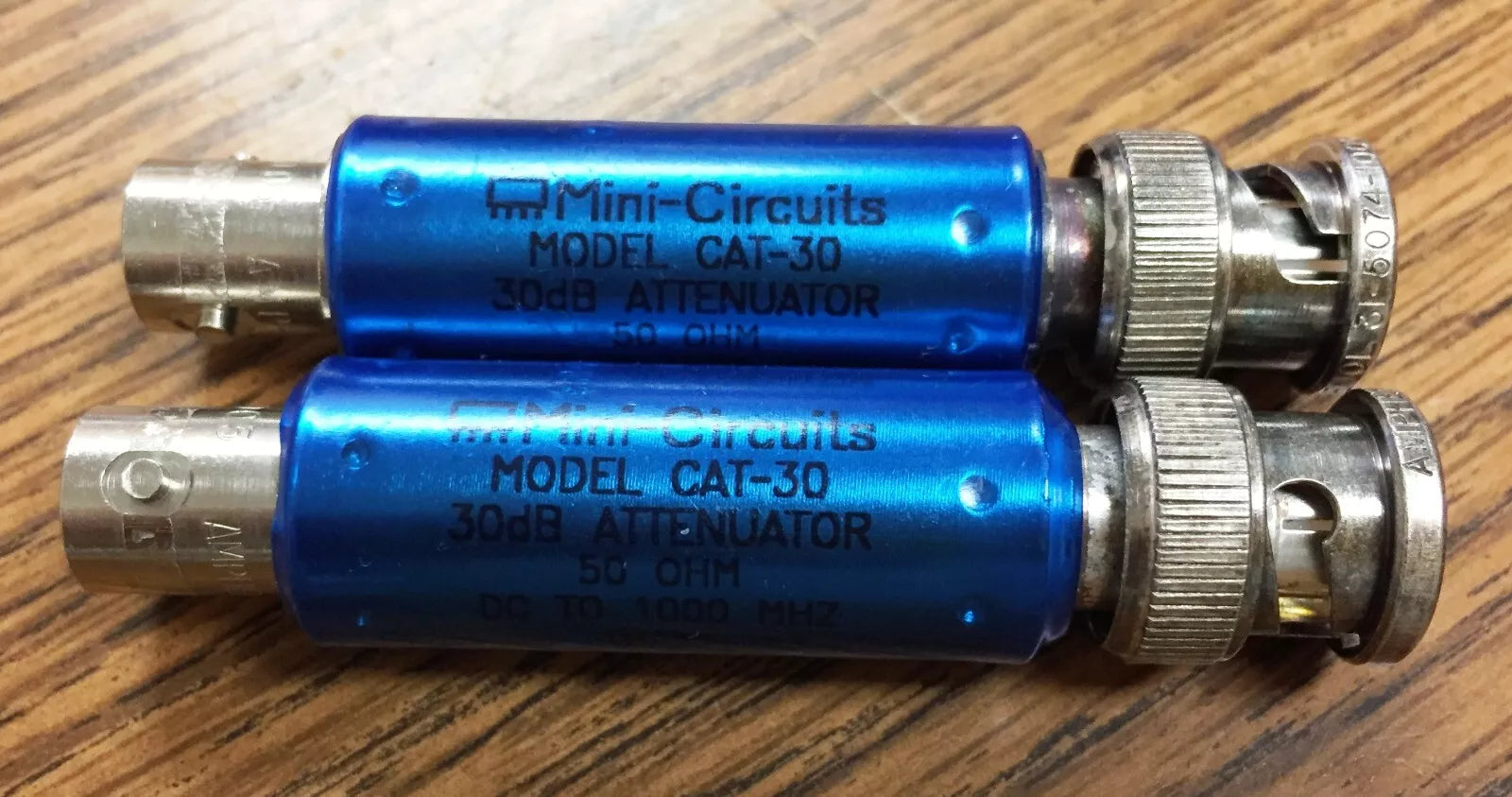 Mini Circuits CAT-30 30dB Attenuator, 50 ohm, DC to 1000 MHz