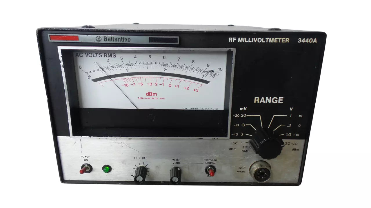 BALLANTINE 3440A RF MILLIVOLTMETER 