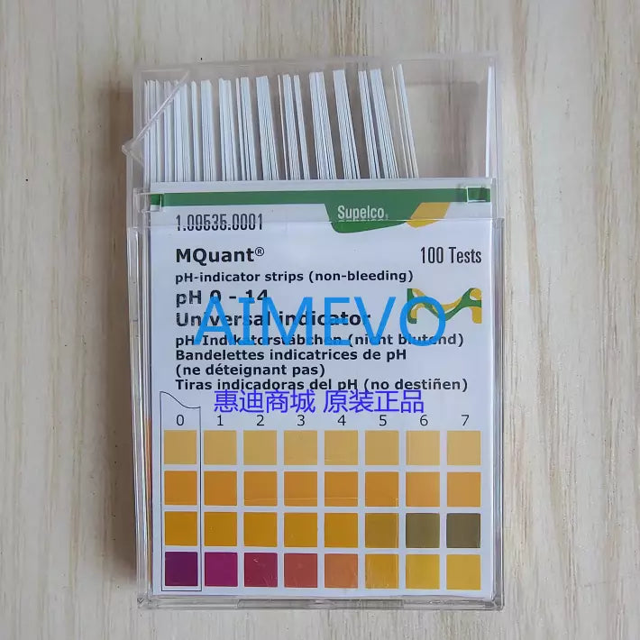 100PC/1 box NEW PH test paper 1.09535.0001