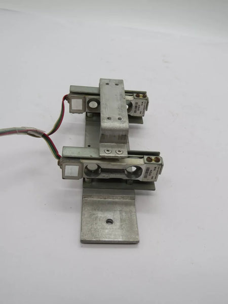 Industrial Mounting Bracket with Wiring - Metal Frame Assembly