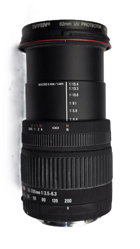 Sigma 18-200mm f/3.5-6.3 DC Lens (Canon EF Mount) - Free Shipping