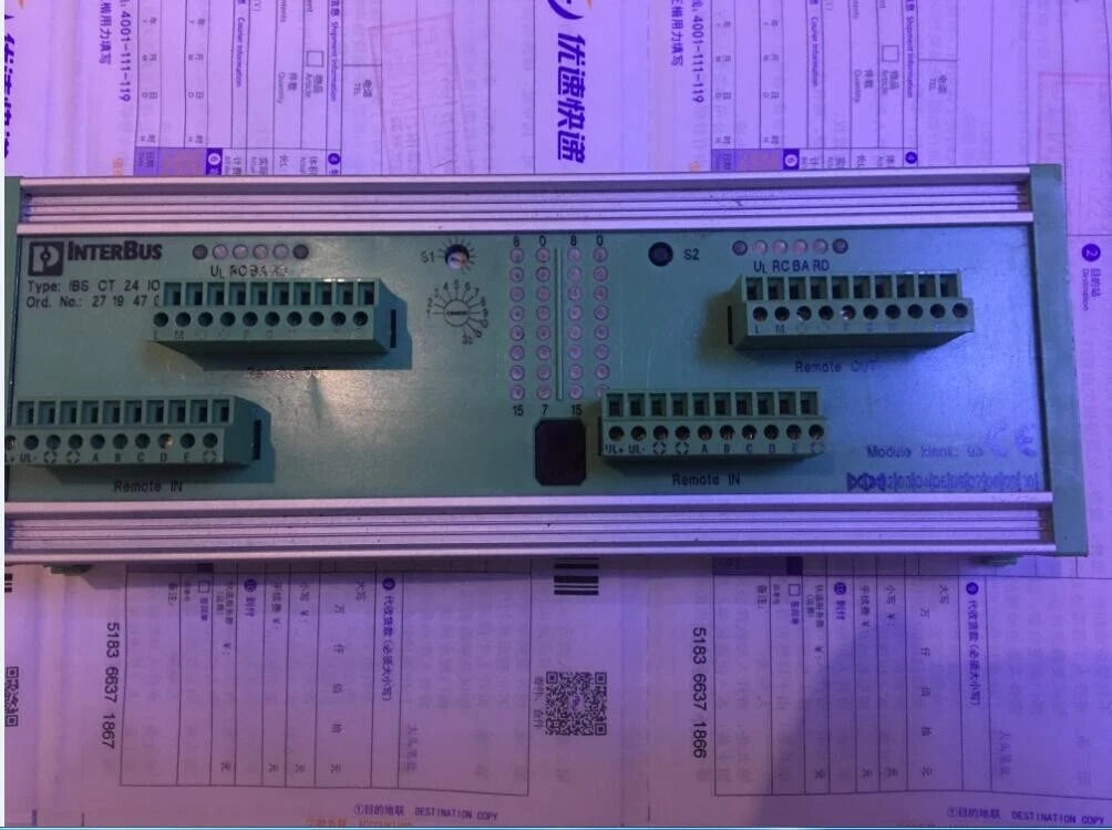 PHOENIX CONTACT IBS CT 24 IO GT-T No:2719470 Product