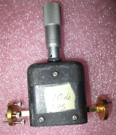 Adjustable Waveguide Attenuator for Q Band WR-22 by Hughes