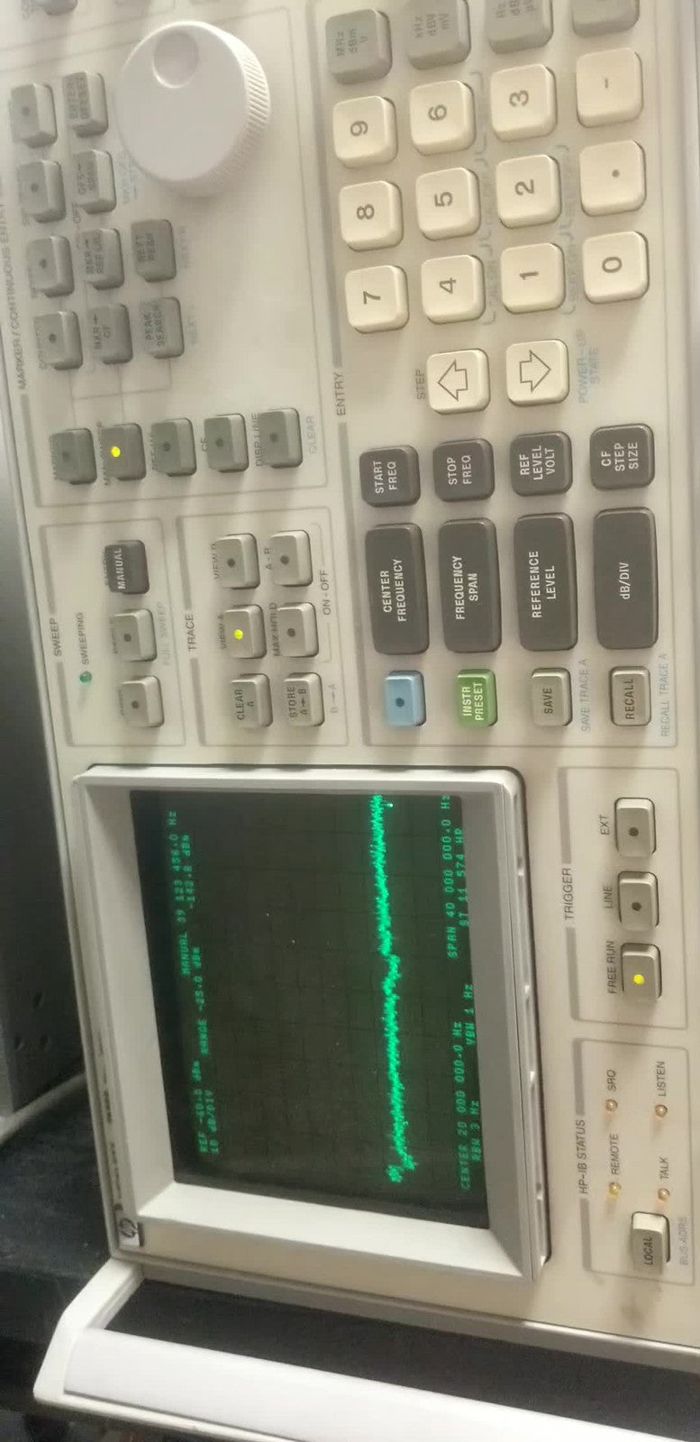 HP 3585B Spectrum Analyzer