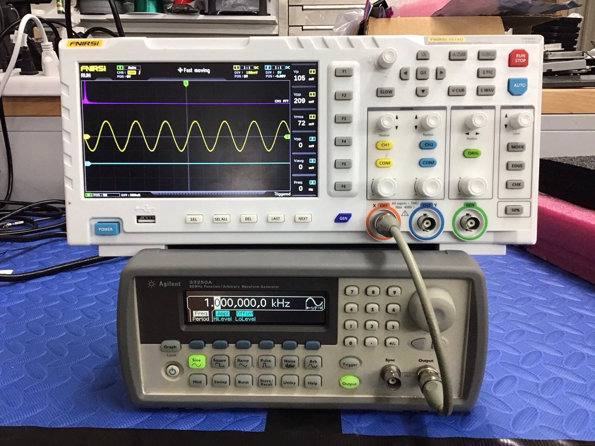 🔥Agilent 33250A 80 MHz Function/Arbit rary Waveform Generator w/Opt1 ~ CAL'D!