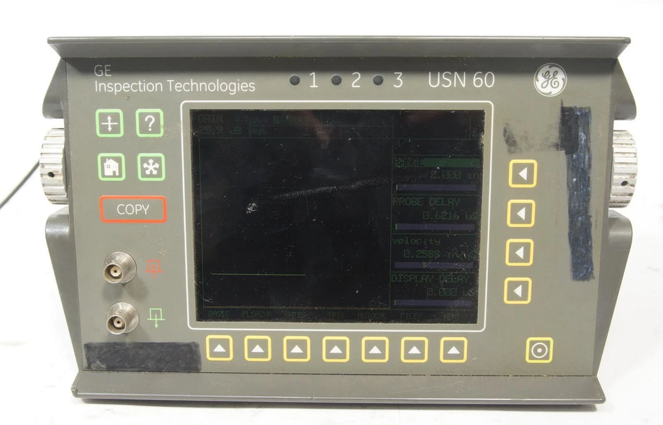 GE Krautkramer USN 60 Ultrasonic Flaw Detector NDT Olympus Immersion AWS
