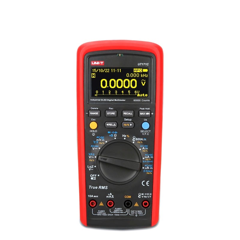 UNI-T UT171C TRMS Digital Multimeter with Square Wave and OLED