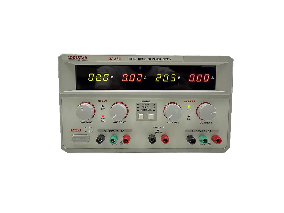 LODESTAR LS1330 Triple Output DC Power Supply