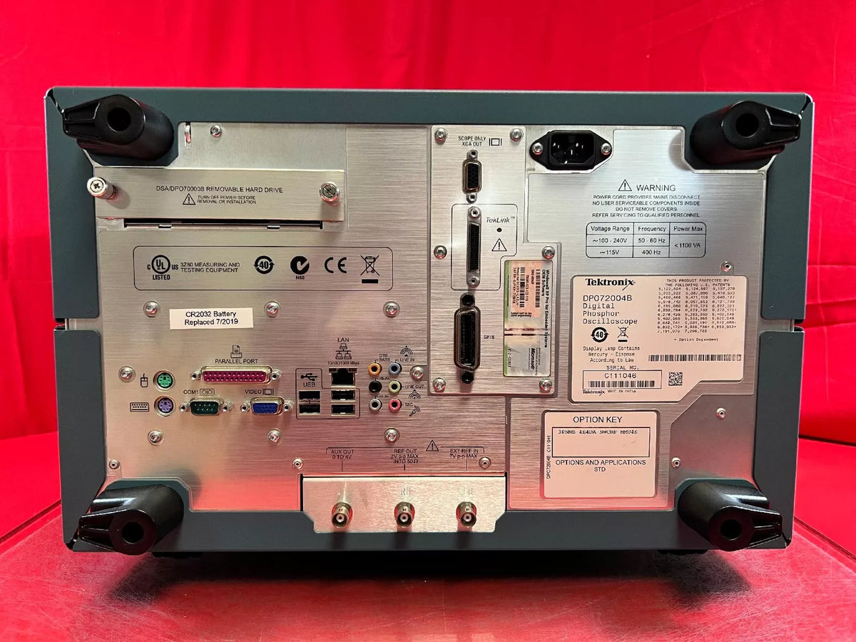 Tektronix DPO72004B 20 GHz Digital Phosphor Oscilloscope