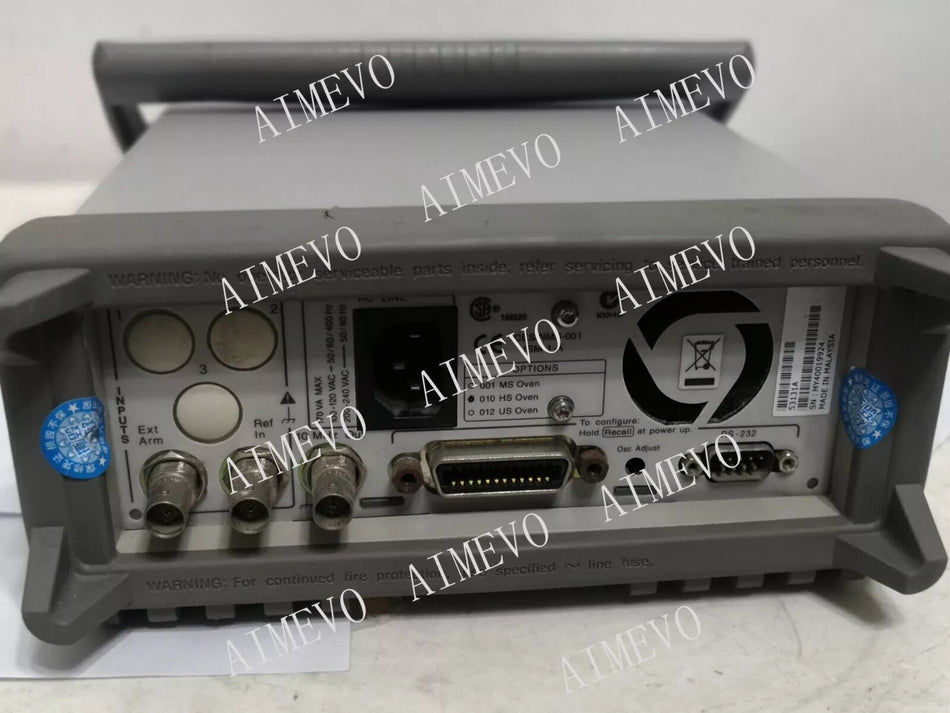 KEYSIGHT/ Agilent / HP 53131A Opt：010 225 MHz Universal Frequency Counter 2 port