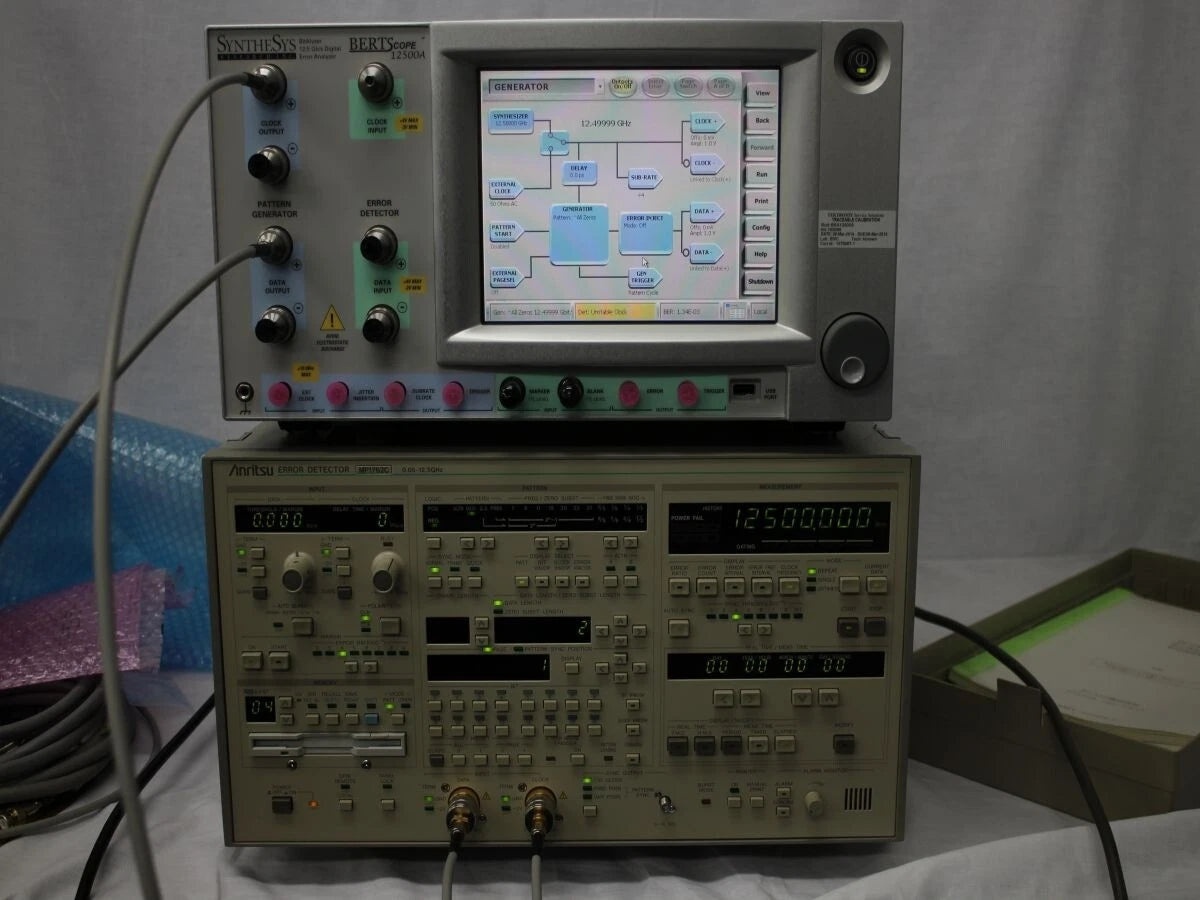 Anritsu MP1762C/01 0.05-12.5GHz Error Detector