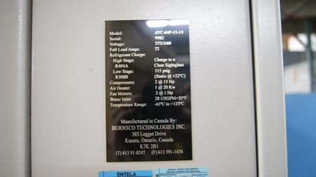 Burnsco Technologies ATC-64P-15-15 9902 Environmental Test Chamber -65C to +125