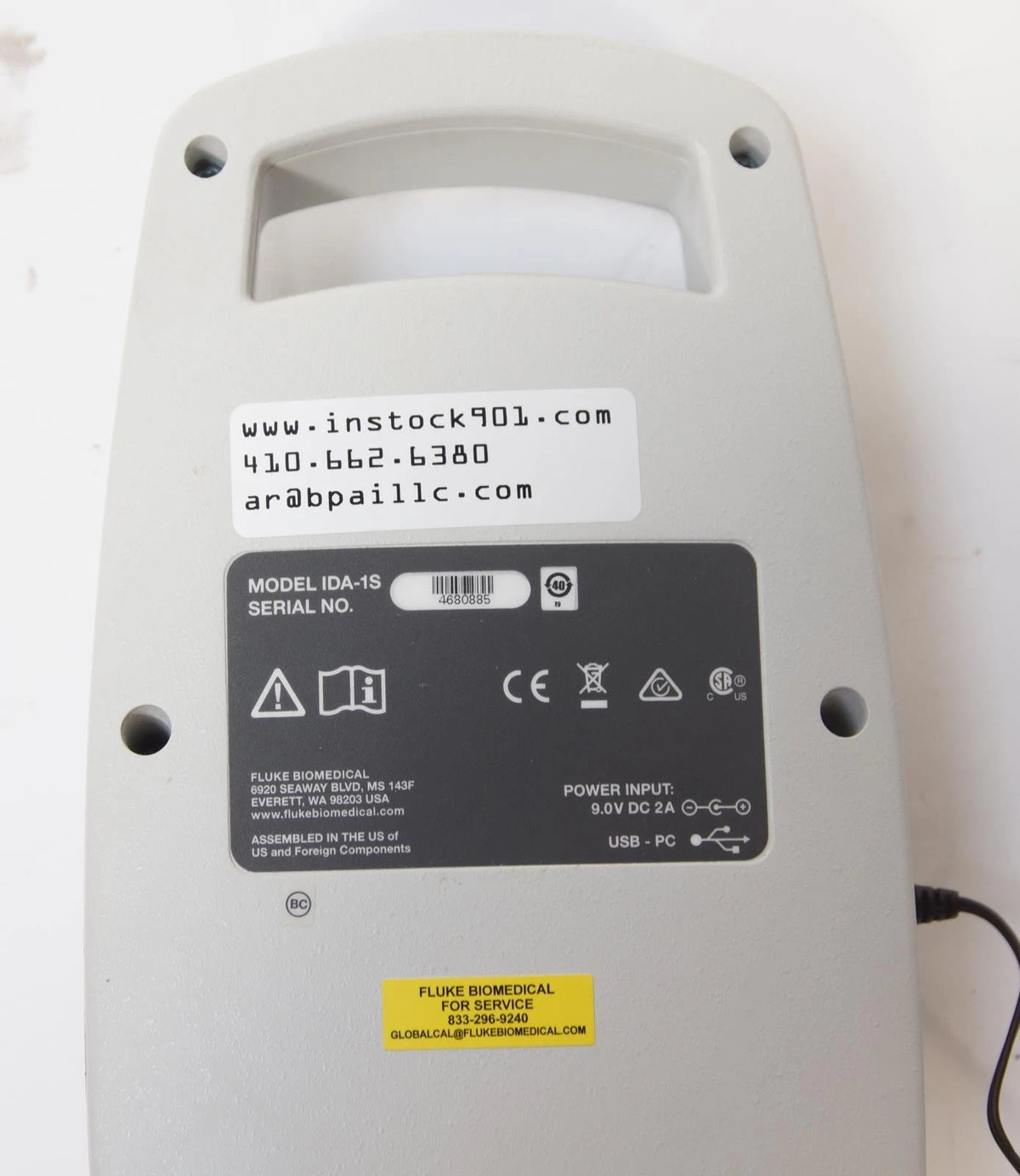 Fluke Biomedical / Bio Tek IDA-1S Infusion Device Analyzer