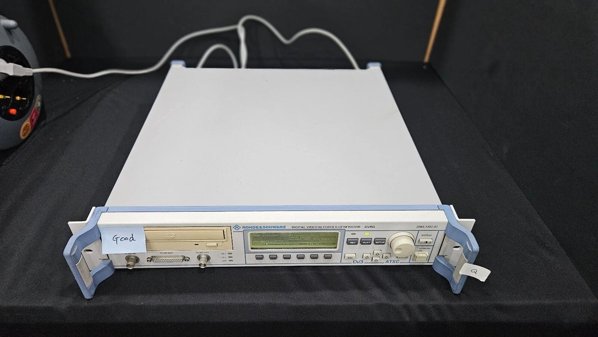 R&S DVRG Digital Video Recorder Generator 2083.1302K02 (100314)