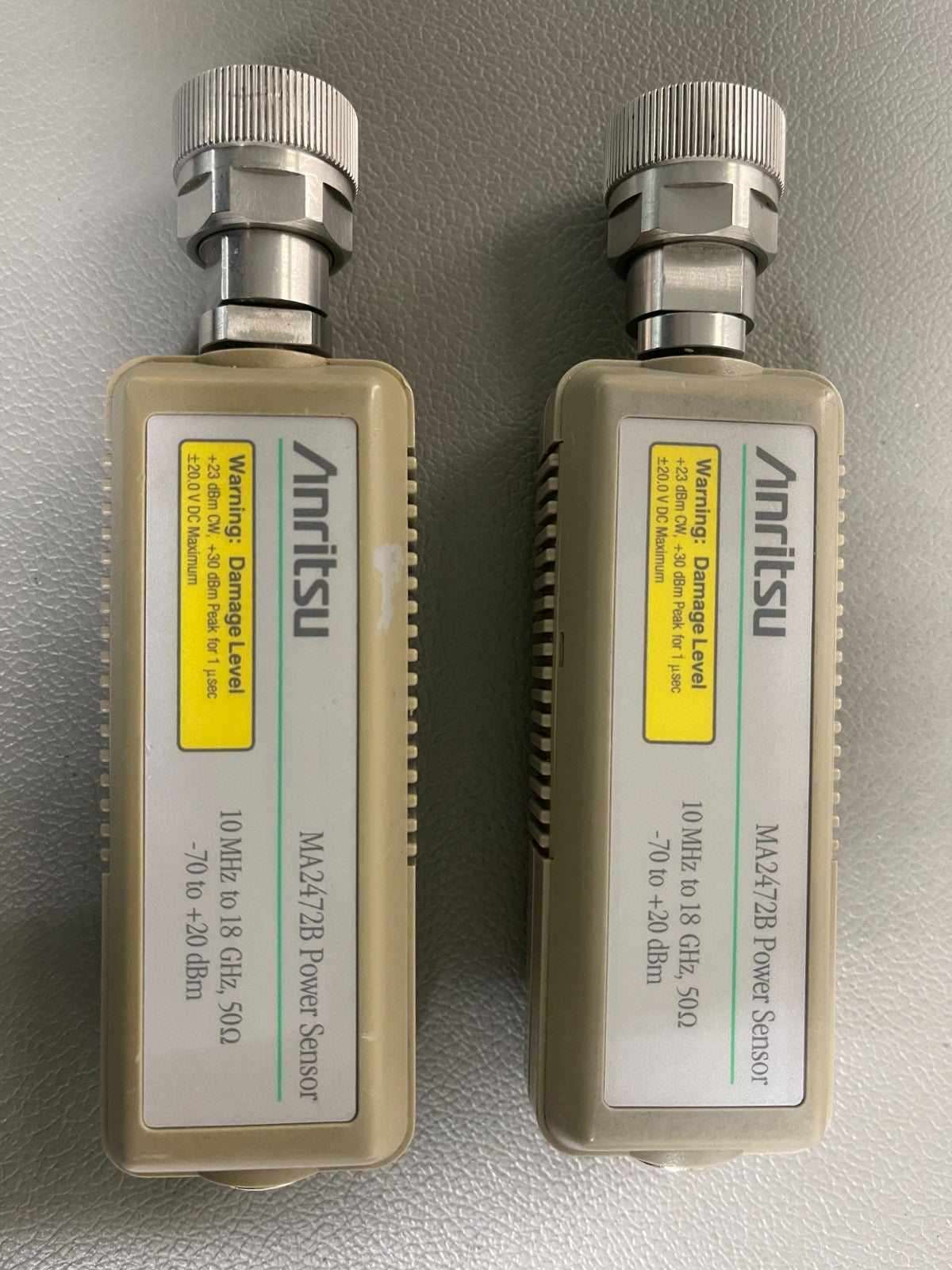 Anritsu MA2472B Power Sensor 10MHz to 18Ghz, N connector, -70 to +20dBm - XG eqpt
