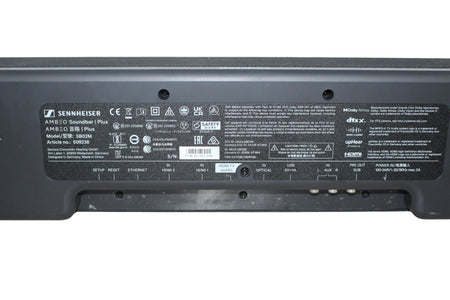 Sennheiser AMBEO SB02M Soundbar Plus 7.1.4 Channel Soundbar- Free Shipping.